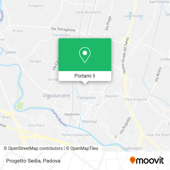 Mappa Progetto Sedia