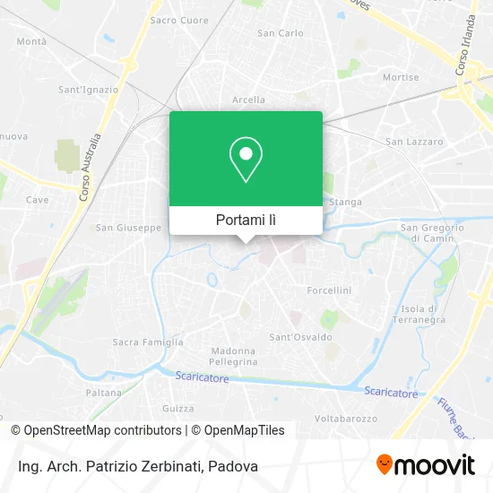 Mappa Ing. Arch. Patrizio Zerbinati