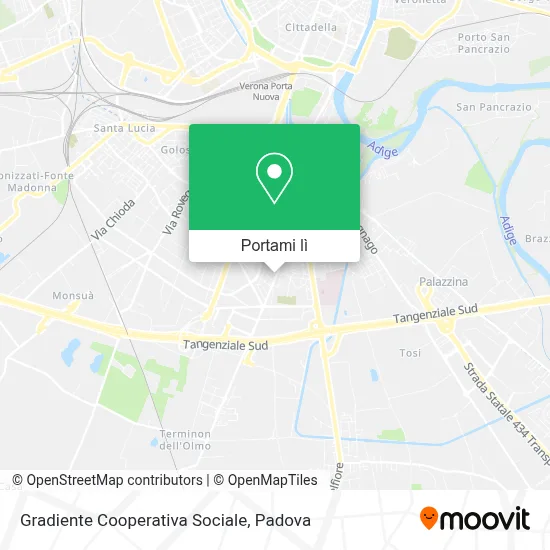 Mappa Gradiente Cooperativa Sociale