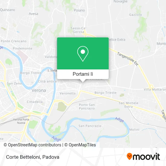 Mappa Corte Betteloni