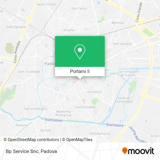 Mappa Bp Service Snc