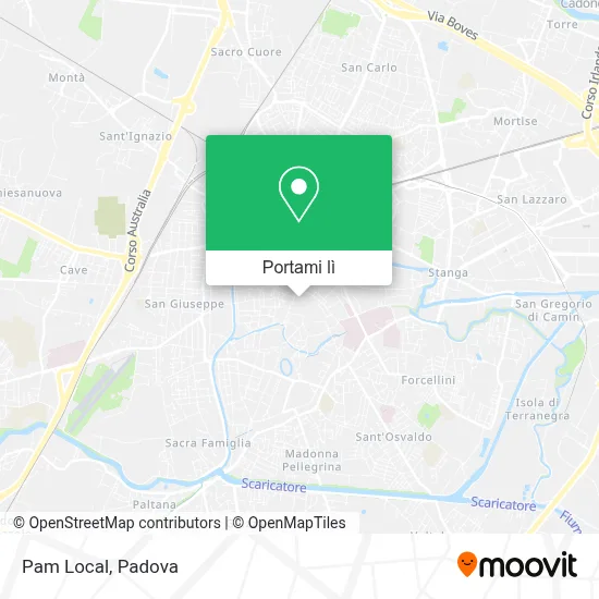 Mappa Pam Local
