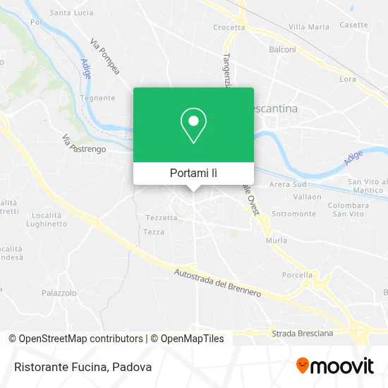 Mappa Ristorante Fucina