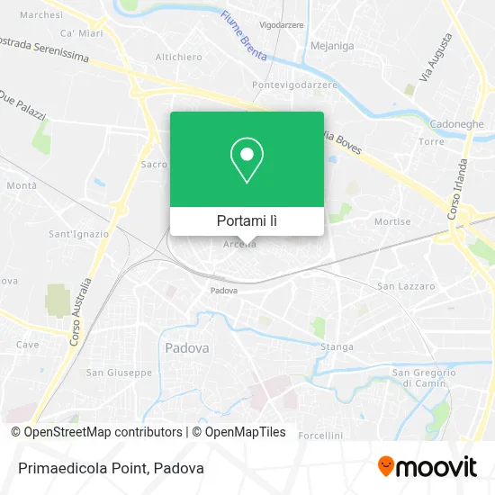 Mappa Primaedicola Point
