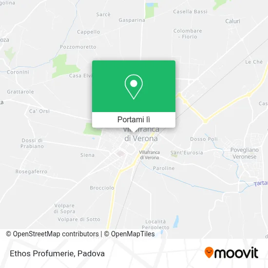 Mappa Ethos Profumerie