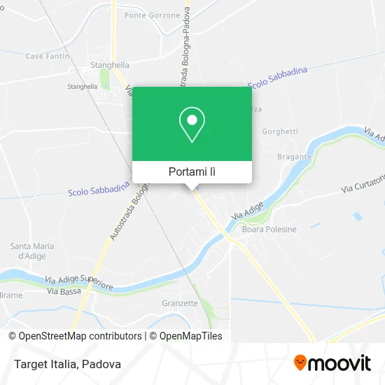 Mappa Target Italia