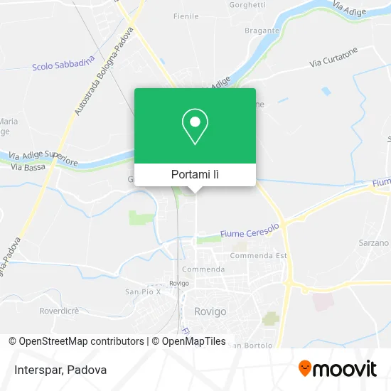 Mappa Interspar
