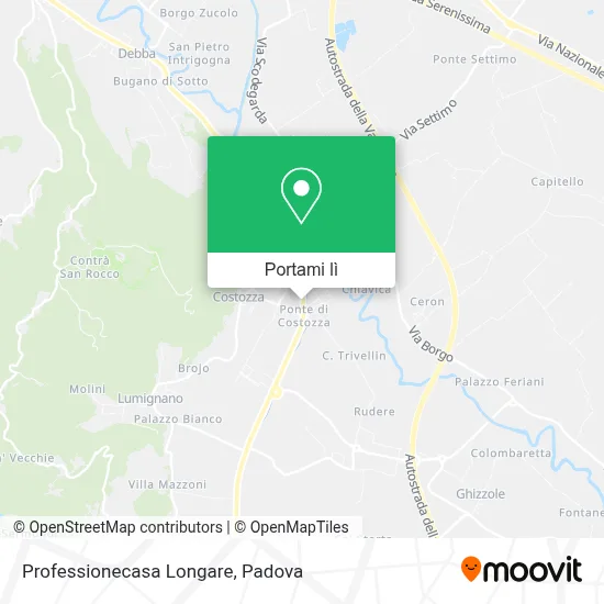 Mappa Professionecasa Longare