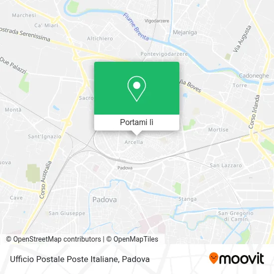 Mappa Ufficio Postale Poste Italiane