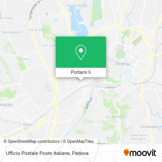 Mappa Ufficio Postale Poste Italiane