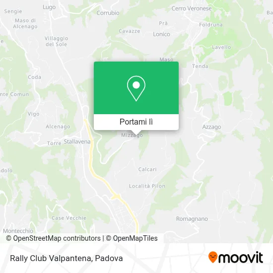Mappa Rally Club Valpantena