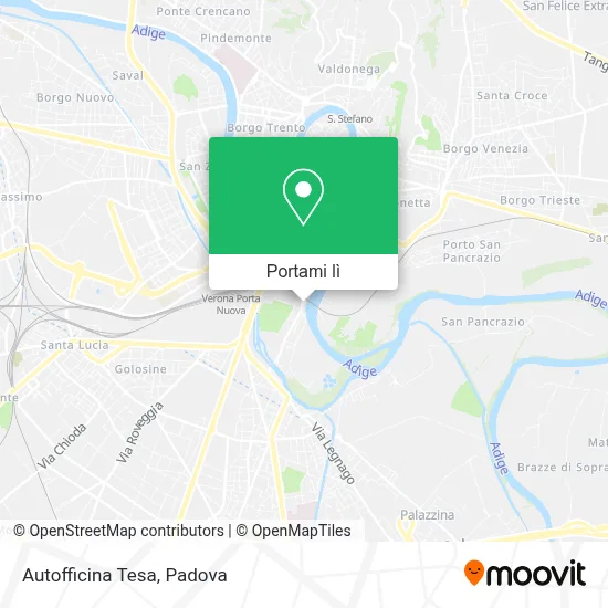 Mappa Autofficina Tesa