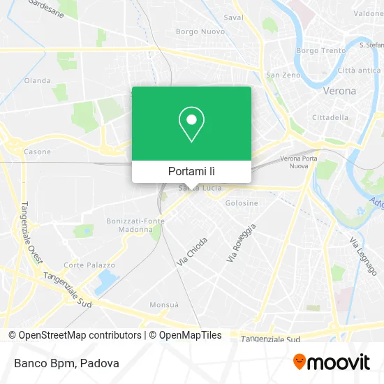 Mappa Banco Bpm