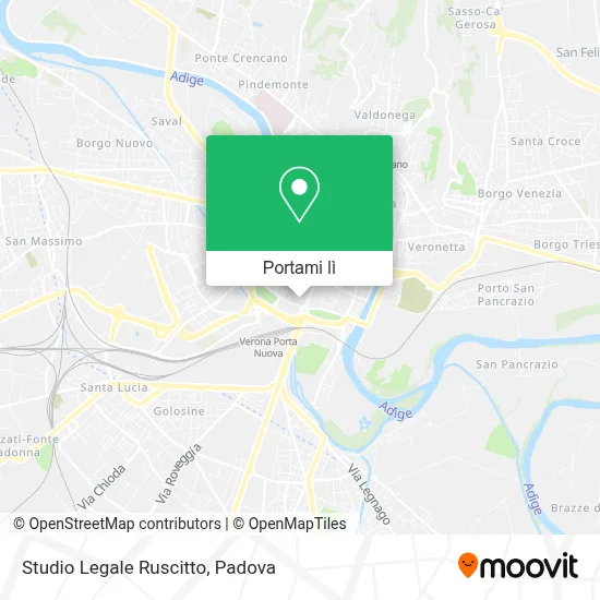 Mappa Studio Legale Ruscitto