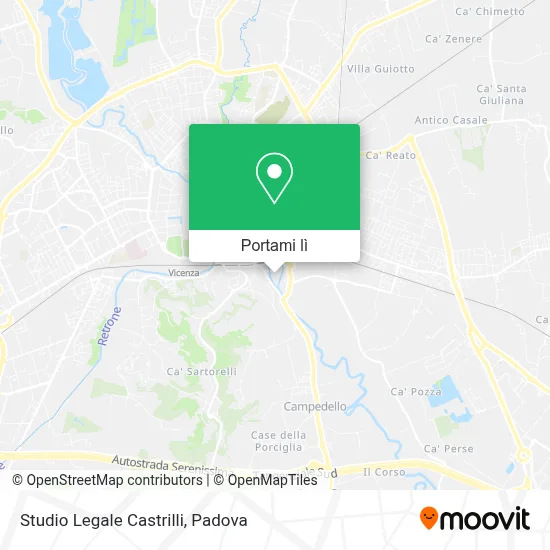 Mappa Studio Legale Castrilli