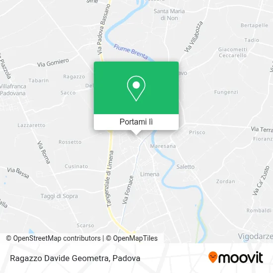 Mappa Ragazzo Davide Geometra