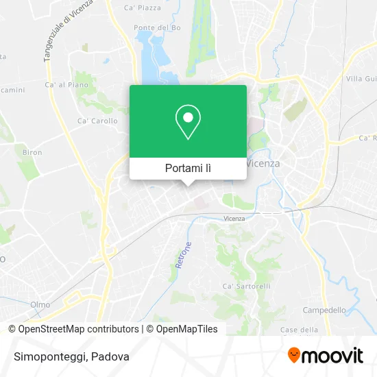 Mappa Simoponteggi