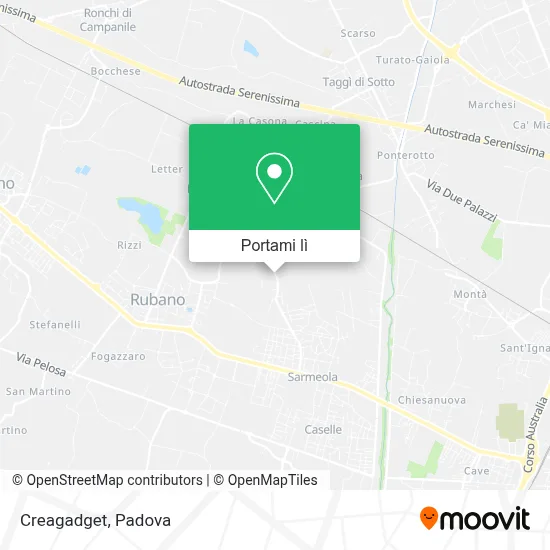 Mappa Creagadget