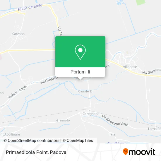 Mappa Primaedicola Point