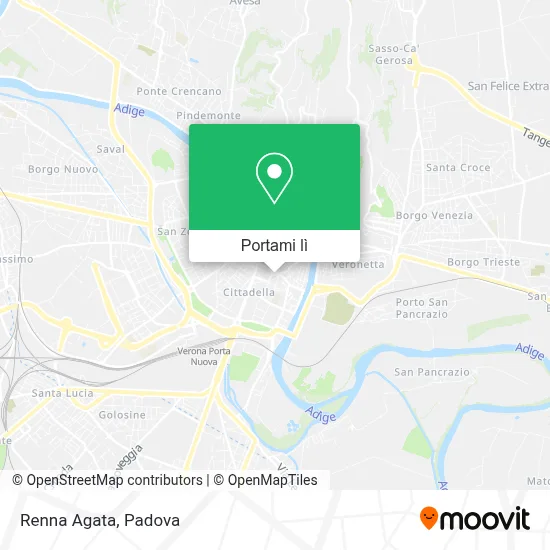 Mappa Renna Agata