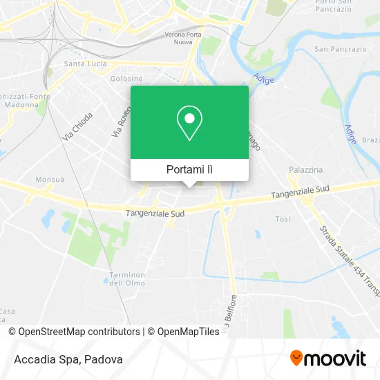 Mappa Accadia Spa