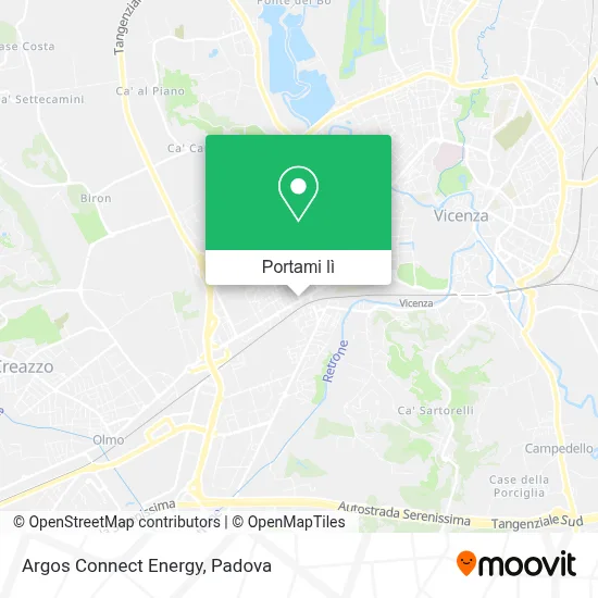 Mappa Argos Connect Energy
