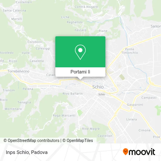 Mappa Inps Schio