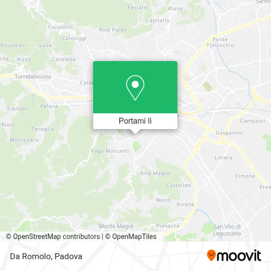 Mappa Da Romolo