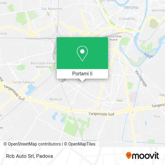 Mappa Rcb Auto Srl