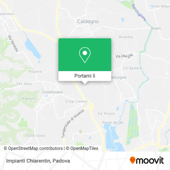 Mappa Impianti Chiarentin