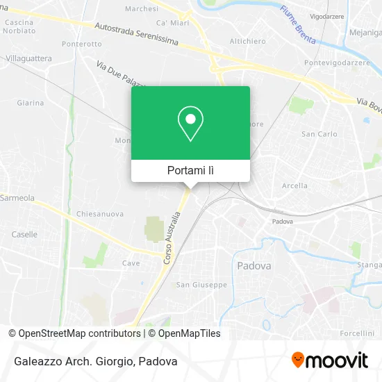 Mappa Galeazzo Arch. Giorgio
