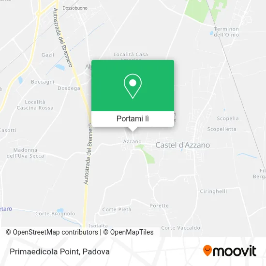 Mappa Primaedicola Point