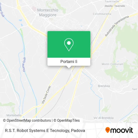 Mappa R.S.T. Robot Systems E Tecnology