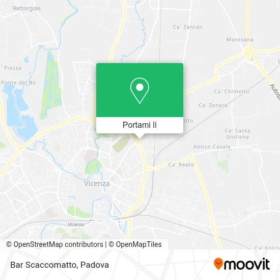 Mappa Bar Scaccomatto