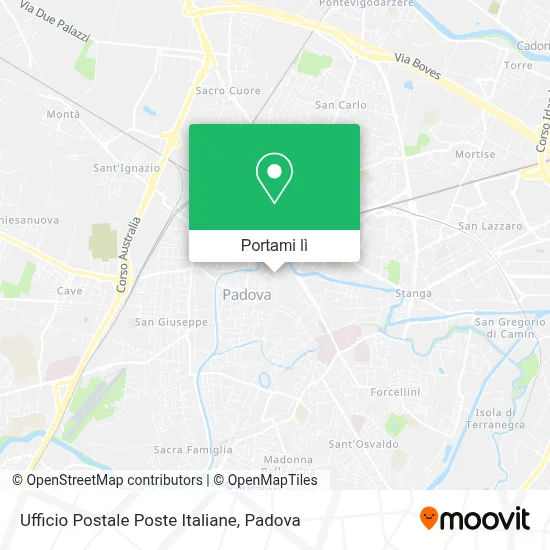 Mappa Ufficio Postale Poste Italiane