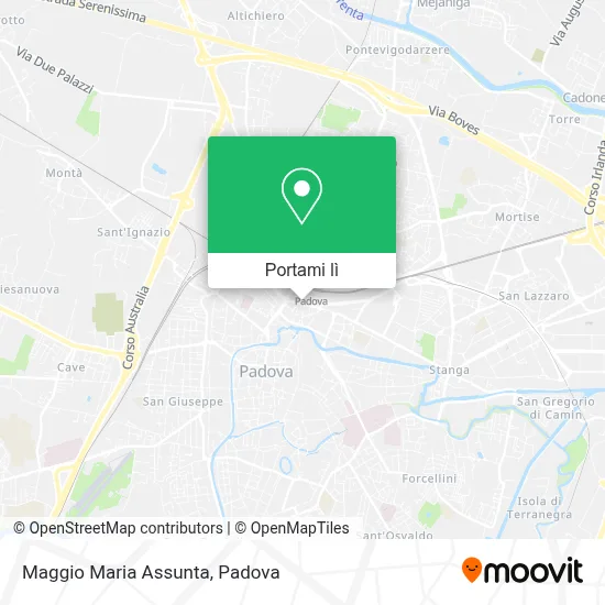 Mappa Maggio Maria Assunta