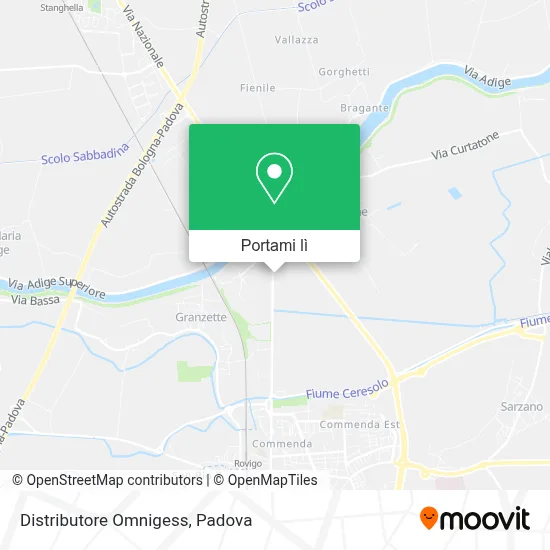 Mappa Distributore Omnigess