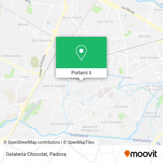 Mappa Gelateria Chocolat