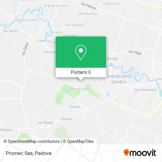 Mappa Promec Sas
