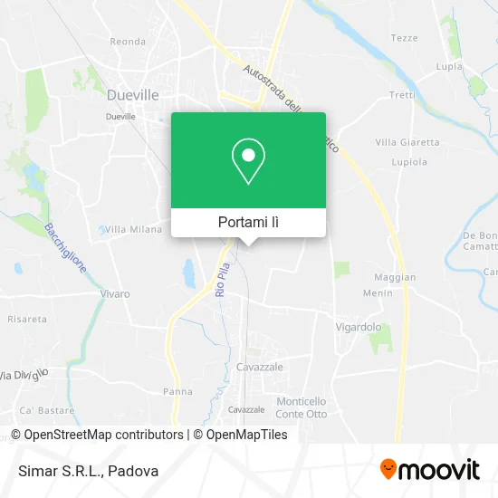 Mappa Simar S.R.L.