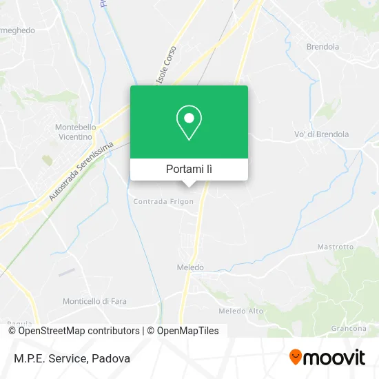 Mappa M.P.E. Service