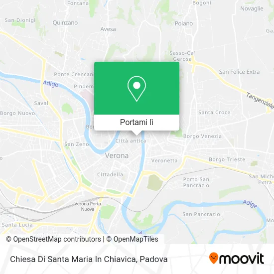 Mappa Chiesa Di Santa Maria In Chiavica