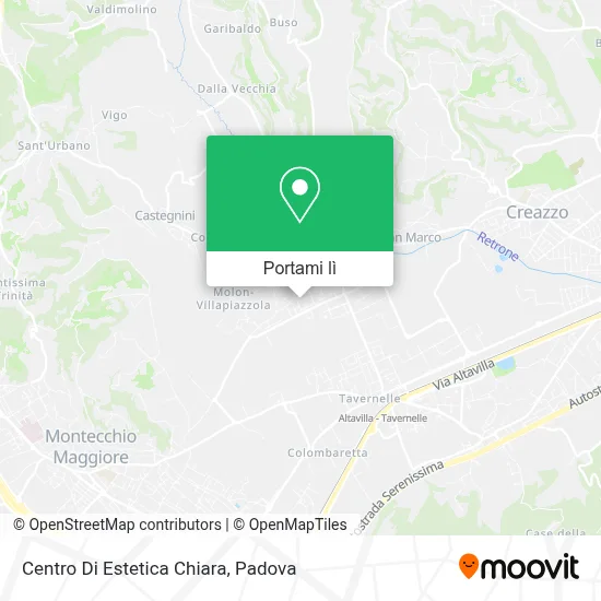 Mappa Centro Di Estetica Chiara