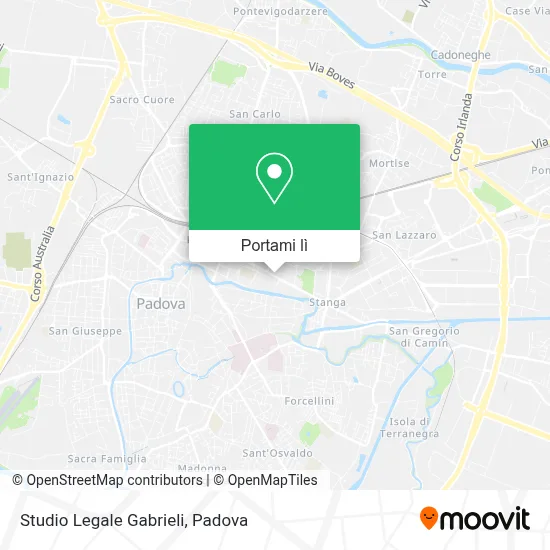 Mappa Studio Legale Gabrieli