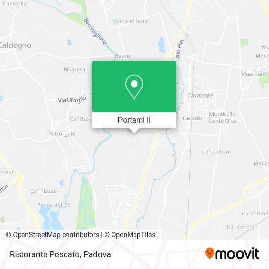 Mappa Ristorante Pescato