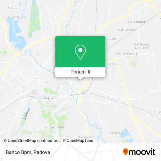 Mappa Banco Bpm