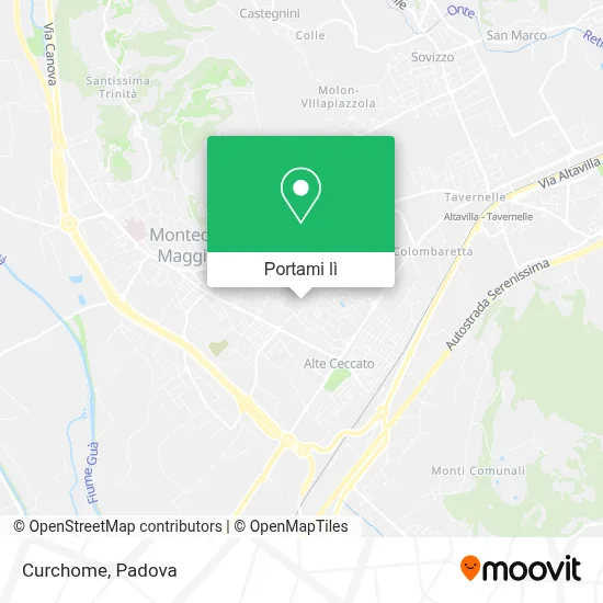 Mappa Curchome
