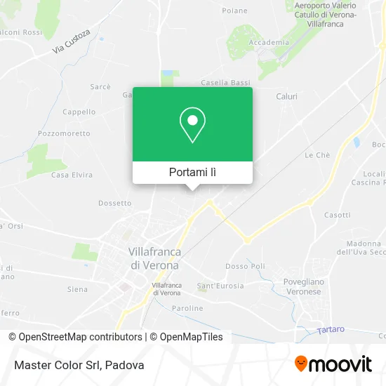 Mappa Master Color Srl