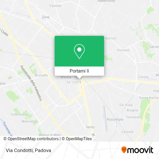 Mappa Via Condotti