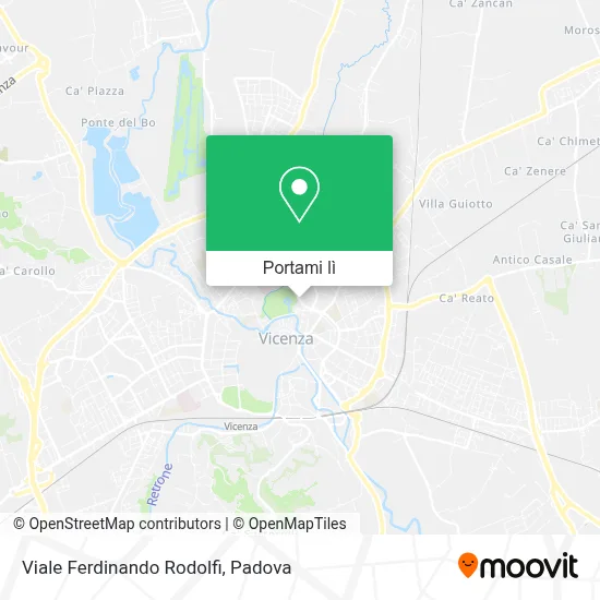 Mappa Viale Ferdinando Rodolfi